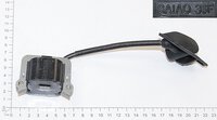 ignition with spark plug cover