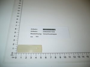 Verschlusskappe
