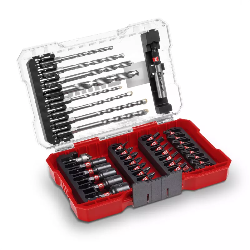 M-CASE Box Uni 39pcs LS | Bit-drill-nut set M-CASE Box Uni 39pcs LS | Bit-drill-nut set