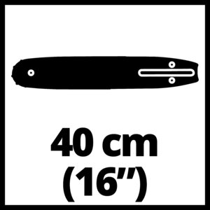 40 cm Chainsaw Guide Bar, 1.3 mm