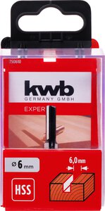 Routing cutter set carbide 8 mm 12 pcs L box