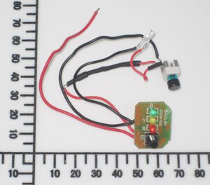 Battery indicator with switch