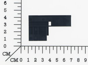 Left pin plate