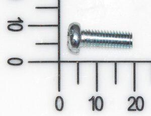 Composite slot screw