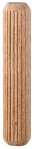 Wooden dowels, wallet, large pack
