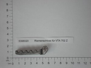 Riemenschloss für VTA 702 Z