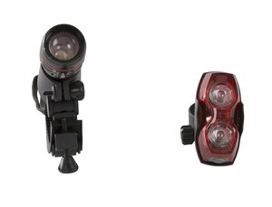 LED Fahrradleuchten Set, 3-tlg.