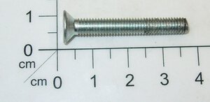 Screw M5X35 - left-hand thread