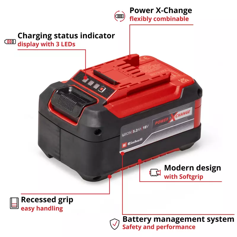 Einhell 5.2 battery sale