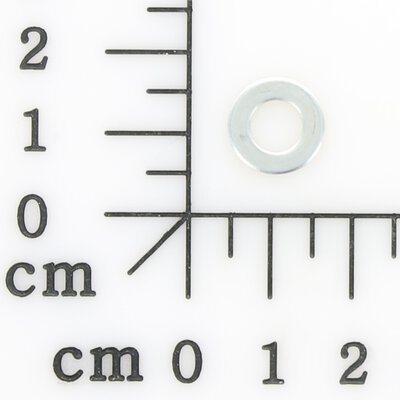 PATIKIL M10 5Stk Runde Aluminum Abstandshalter Metall Unterlegscheiben 10.5mm ID x 20mm AD x 15mm L Dicke Distanzhülsen Schraube Abstand für 3/8 M10