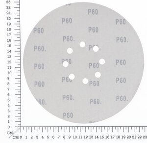 Schleifpapier rund P60
