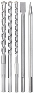5-pc. Drill and Chisel Set, SDS-Max