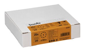 QUICK-STICK Schleifscheiben, HOLZ & METALL, Edelkorund, Ø 150 mm, gelocht, Festool, Profi-Sparpack (premium)