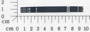 tooth belt 252-3M-8