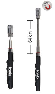 Calamita telescopica con LED
