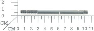 threaded bolt