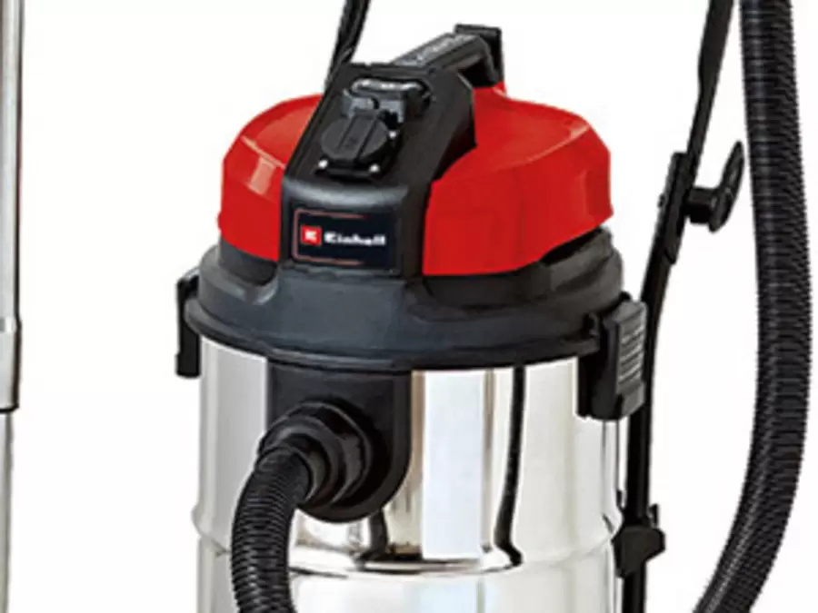 A circular logo reading ‘Einhell ECO POWER – Efficient Technology’ on a green background.