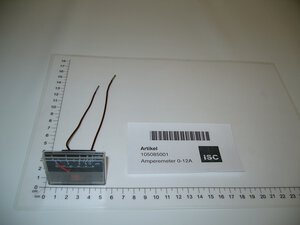 Amperemeter 0-12A eff.