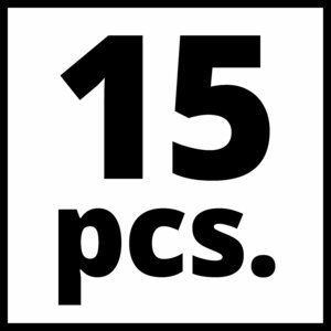 15-tlg. Druckluft-Set mit Tasche