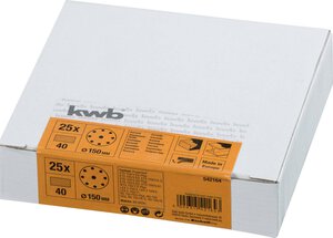 QUICK-STICK Schleifscheiben, HOLZ & METALL, Edelkorund, Ø 150 mm, gelocht, Festool, Profi-Sparpack (premium)