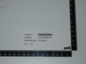 Socket sunk head screw 