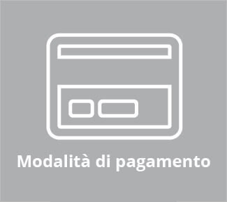 Modalità di pagamento