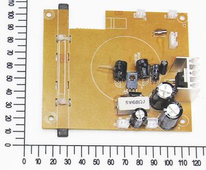 The radio motherboard PCB