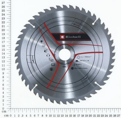 Hartmetallsägeblatt