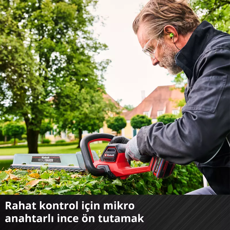 Einhell Akülü Çit Budama Makinesi GP-CH 18/50 Li BL-Solo