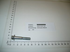 Schraube M8x45