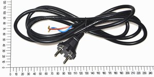 Netzleitung mit Stecker