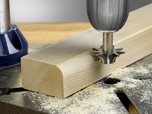 Routing cutter set carbide 8 mm 12 pcs L box