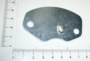Respirator cover plate