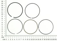 Piston ring set