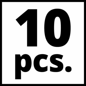 10-tlg. Druckluft-Set mit Tasche