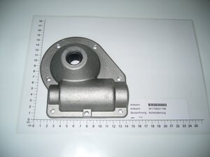 Achshalterung