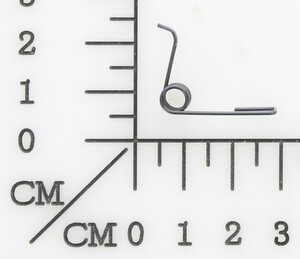 knife bracket reset spring