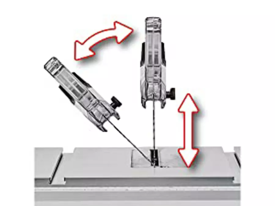 2-in-1-Sgeblatt-Verstellung