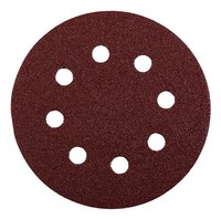 QUICK-STICK Schleifscheiben, HOLZ & METALL, Edelkorund, Ø 125 mm, gelocht, Profi-Sparpack (premium)