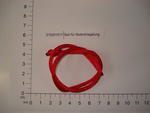 Seil für Notentriegelung