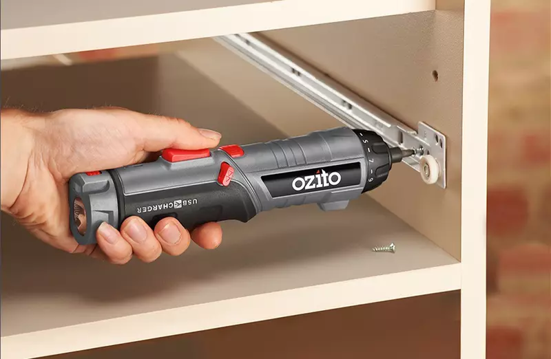 Ozito 3.6 v screwdriver torch sale