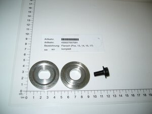 Flange assy (pos. 13,14,15,17)
