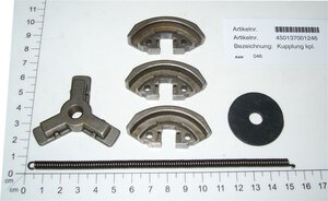 clutch assembly (47 - 50)