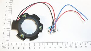 LED-Platine mit Abdeckung