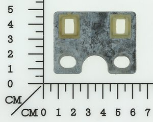 valve push rod guide plate
