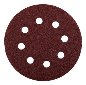 QUICK-STICK sanding discs for wood and metal, aluminium oxide, Ø 115 mm, punched