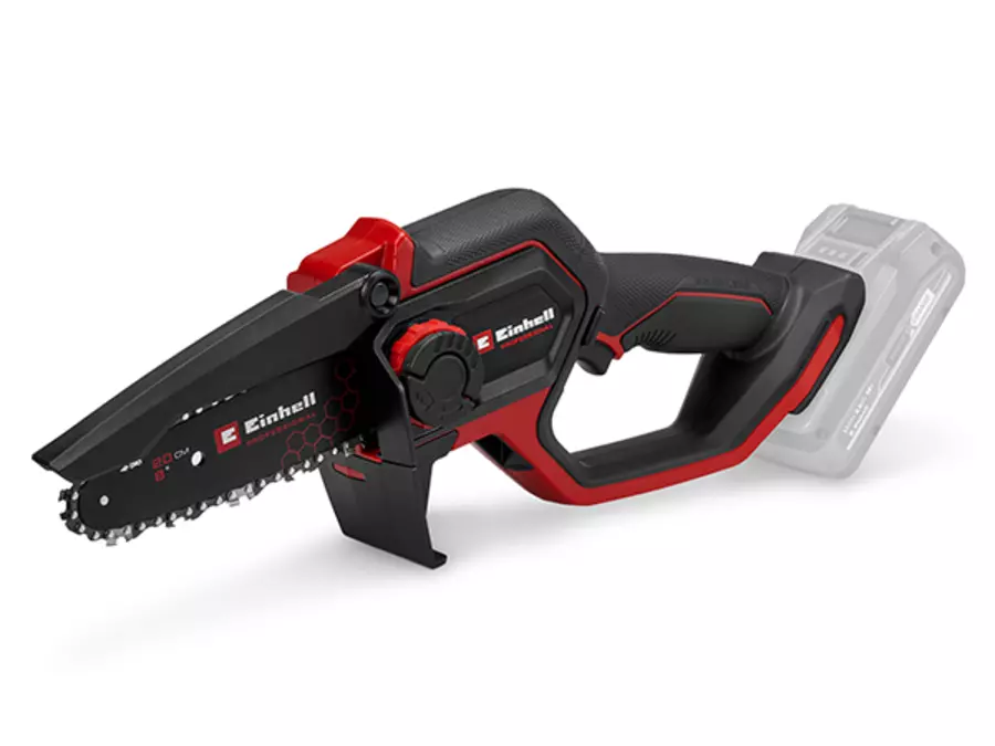 Produktansicht der Einhell Akku-Astkettensäge GP-PS 18/20 Li BL
