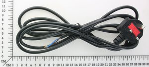 power cord with plug (UK)