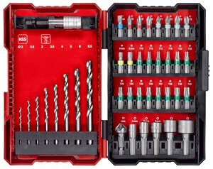 Bit-Bohrerbox 39tlg. L-Box