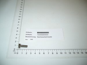 Hex screw